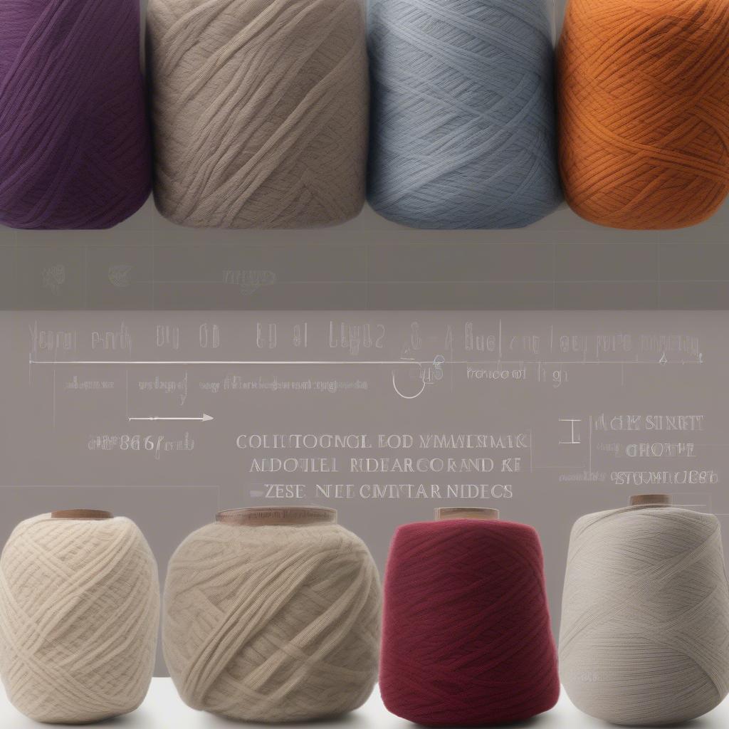 Basket Weave Pillow Yarn Selection