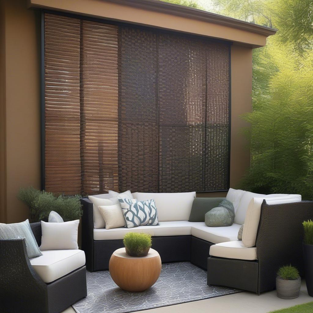 Creative Uses for Basket Weave Privacy Screens