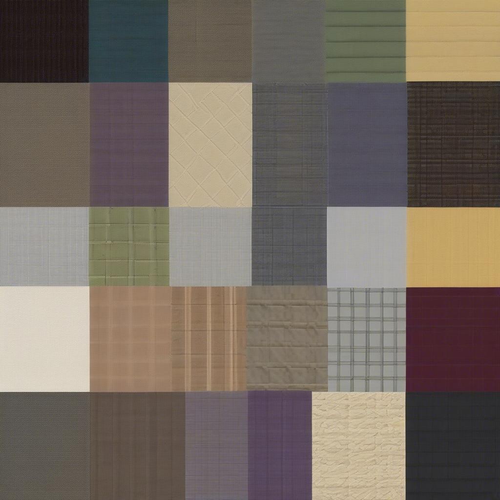 Basket Weave Quilt Fabric Selection and Color Palette