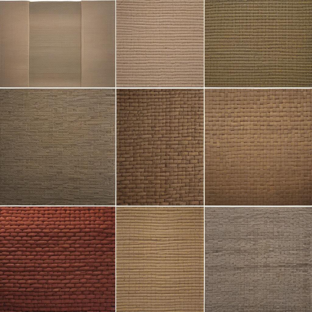 Basket Weave Rugs in Different Materials