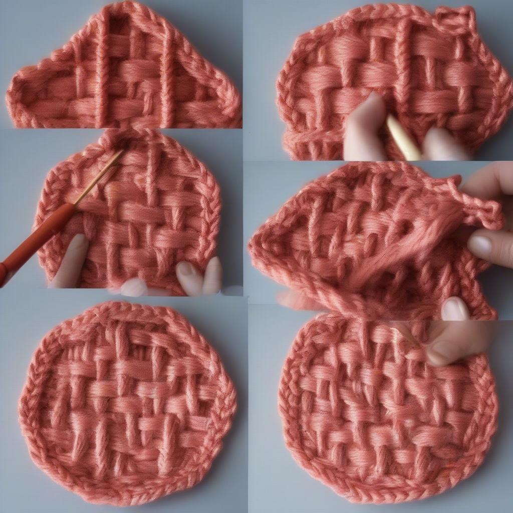 Basket Weave Stitch Tutorial