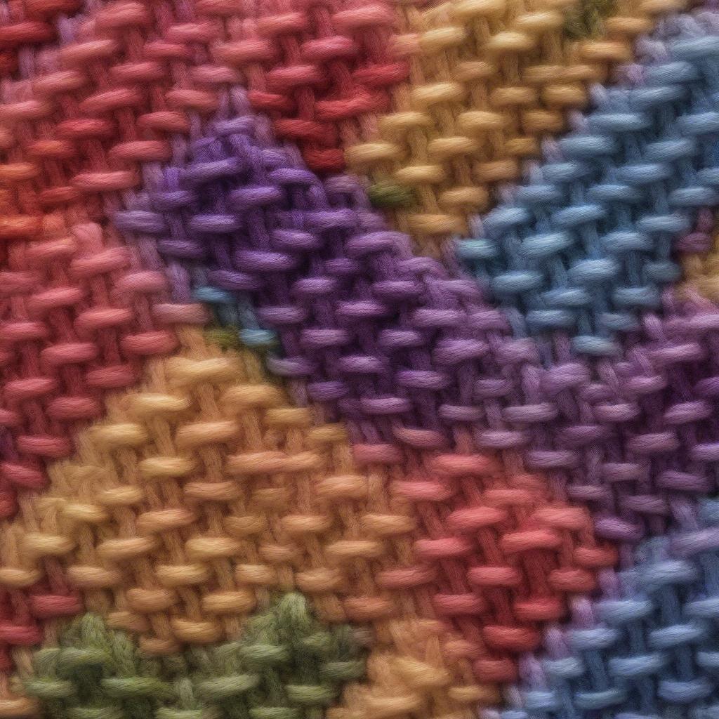 Basket Weave Stitch Tutorial