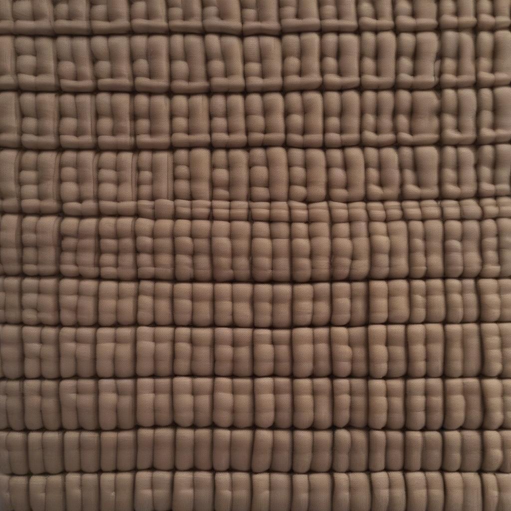 Different variations of the basket weave stitch demonstrating the impact of changing knit and purl stitch counts.