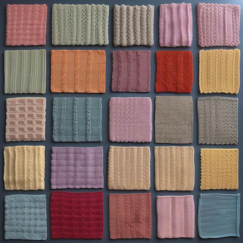 Basket Weave Stitch Variations for Baby Blankets