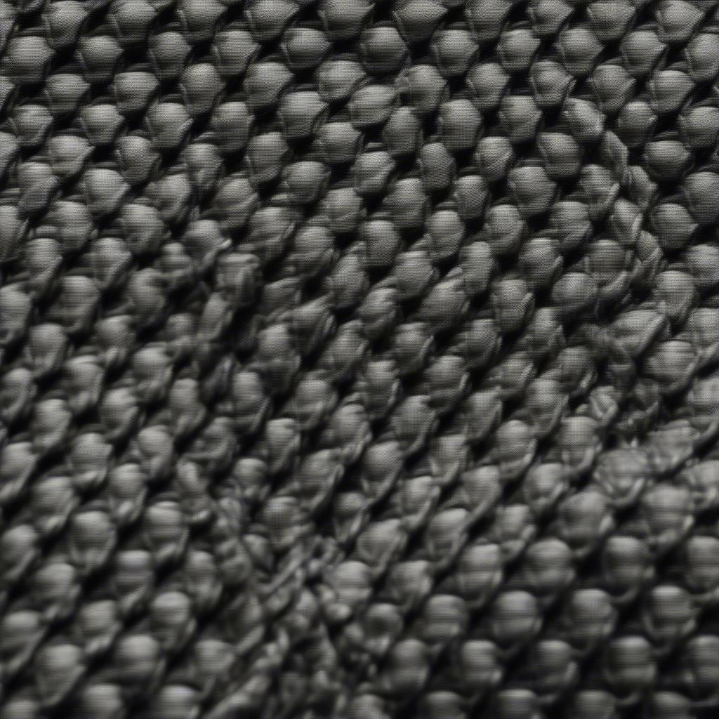 Basket Weave Suit Fabric Close-Up