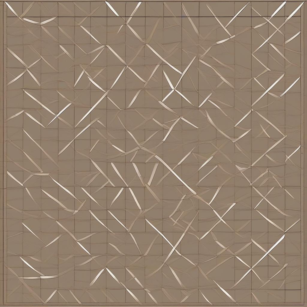 Basket Weave Tessellation: Geometric Principles