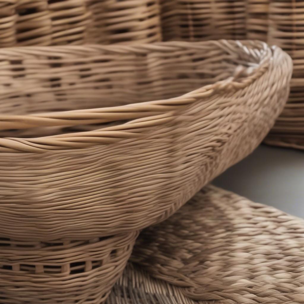 Basket Weave TI Materials: Rattan and Wicker