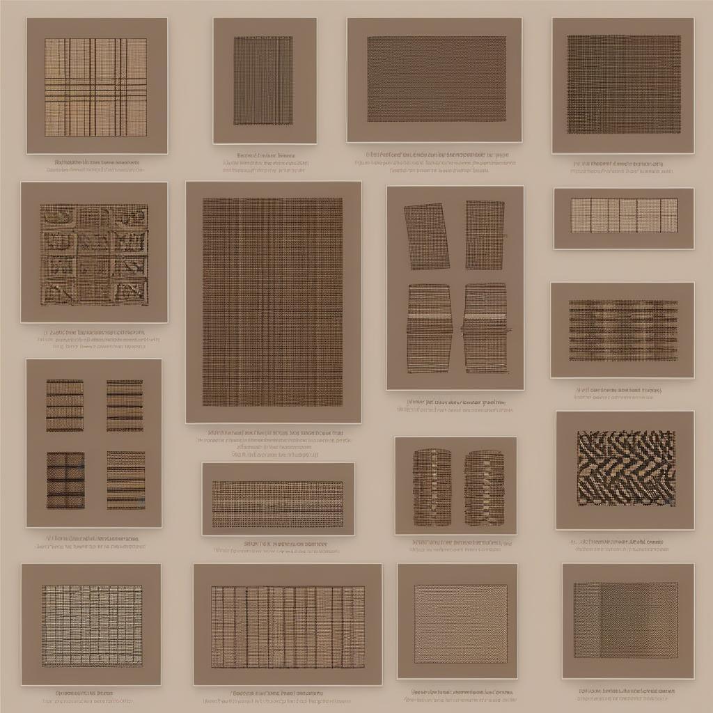 Basket Weave Tip Sizes Chart