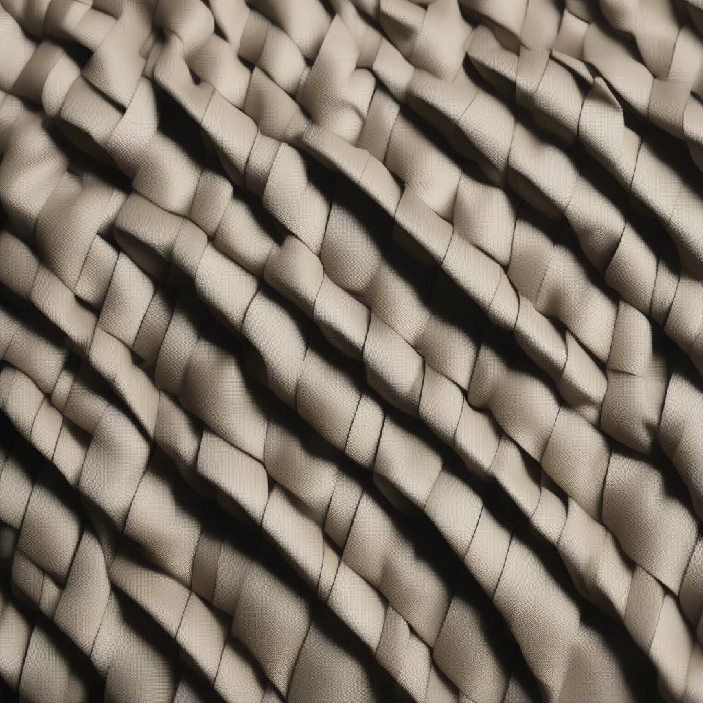 Close-up view of basket weave vinyl fabric showcasing its textured pattern