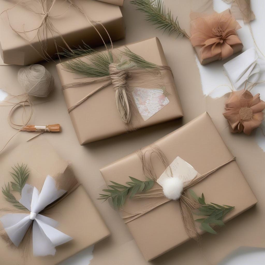 Gift Wrapping Techniques with Basket Weave Paper