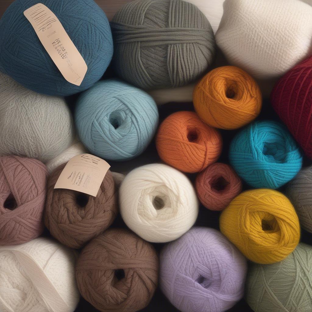 Choosing the right yarn for your basket weave sweater