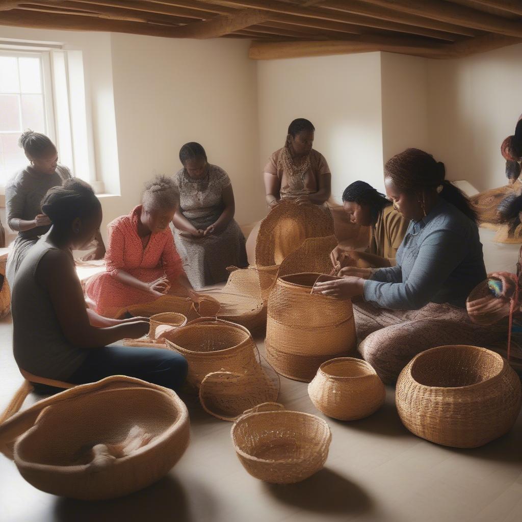 Basket Weaver Association Meeting