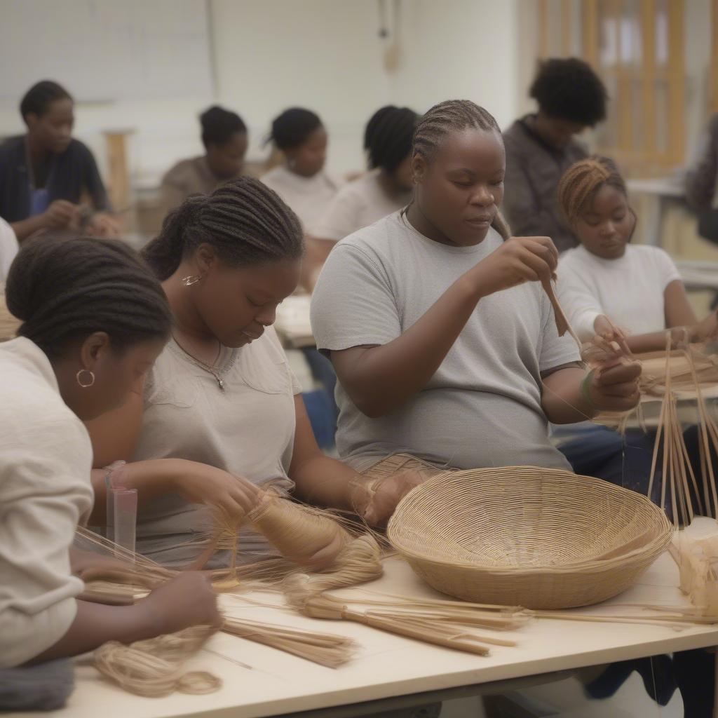 Basket Weaving Class for Beginners in Marin