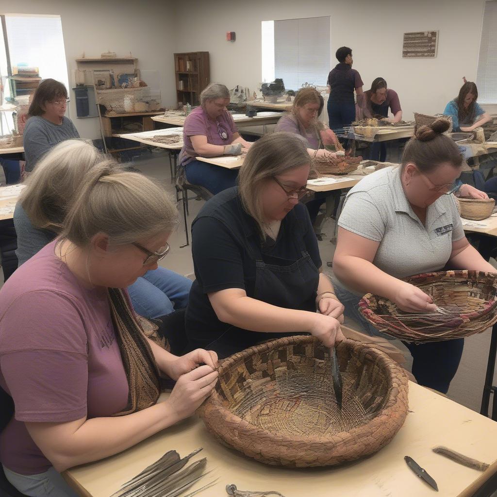 Basket Weaving Class in Tucson