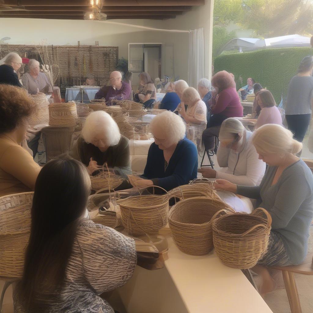 Basket Weaving Community in Los Angeles