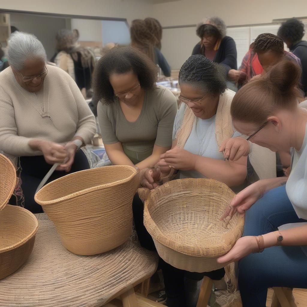 Basket Weaving Community in Melbourne, 2018