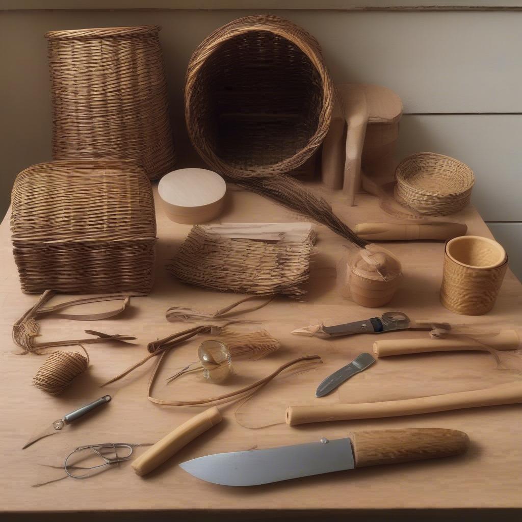 Essential Basket Weaving Materials