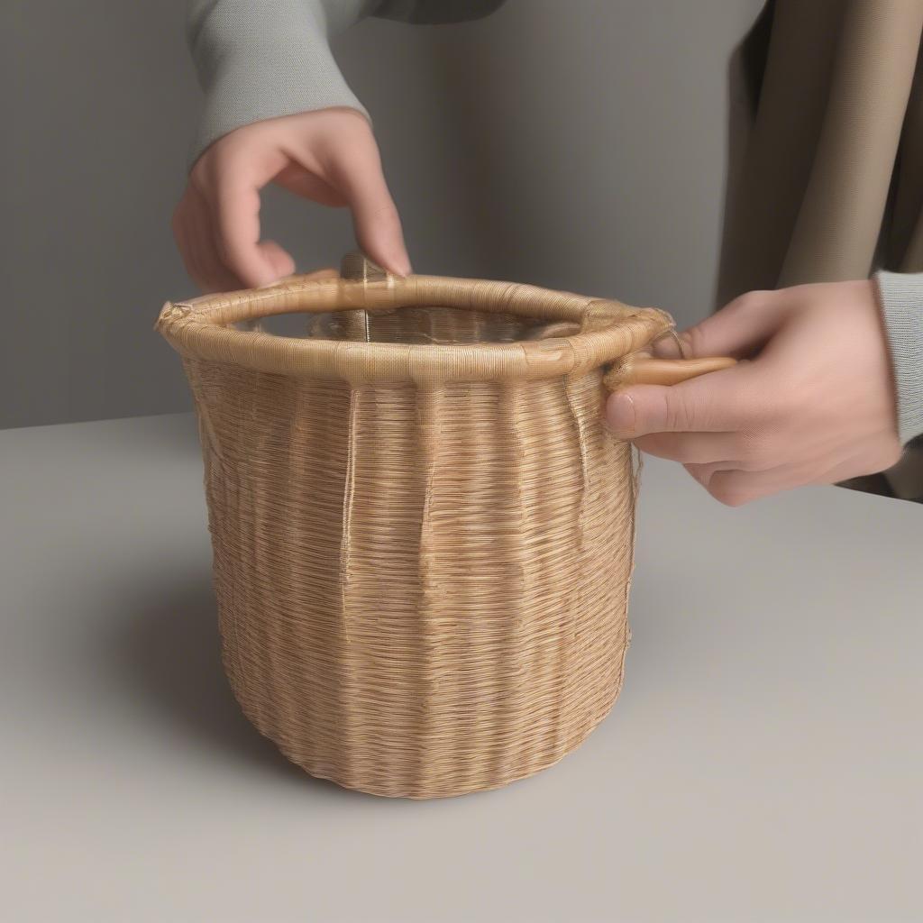 Basket Weaving Finishing Touches: Adding Handles and Rims