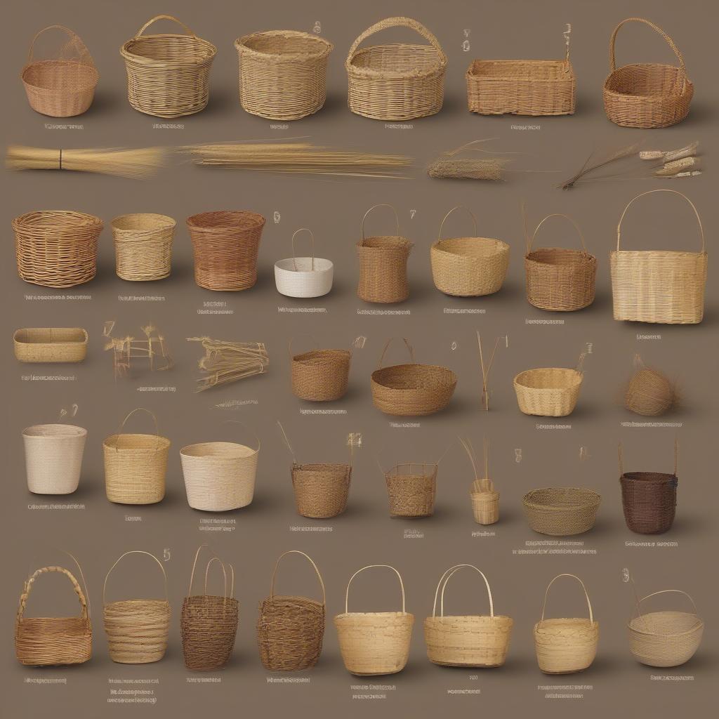 Comparison of Different Basket Weaving Materials