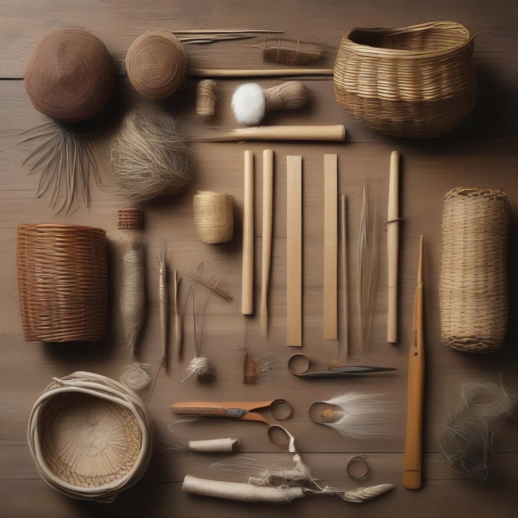 Basket Weaving Materials in North Carolina