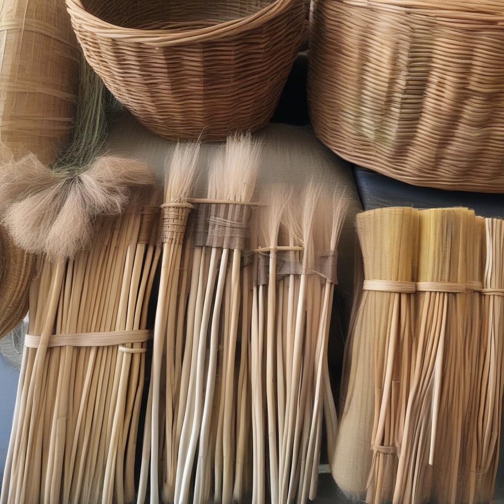 Basket Weaving Materials: Reed, Willow, and Cane