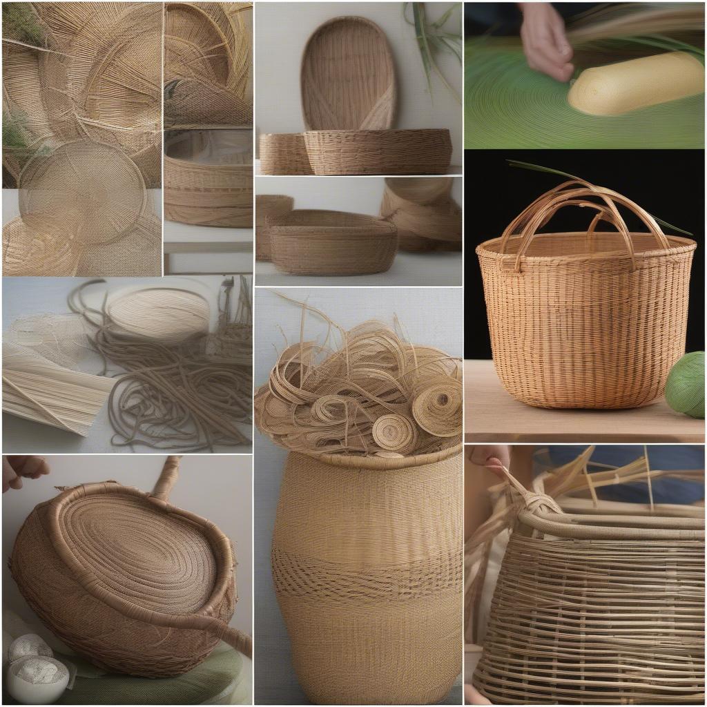 Basket Weaving Materials and Techniques: Wicker, Rattan, and More