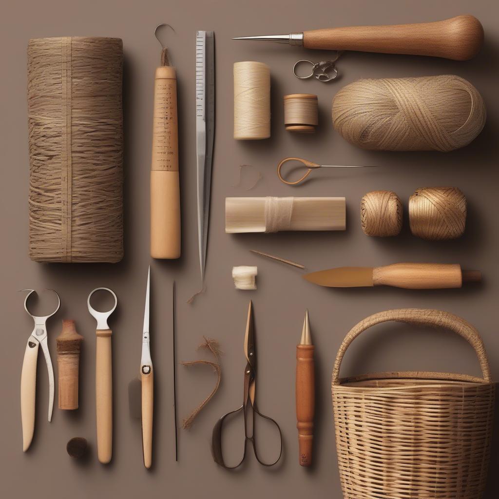 Essential Basket Weaving Materials and Tools