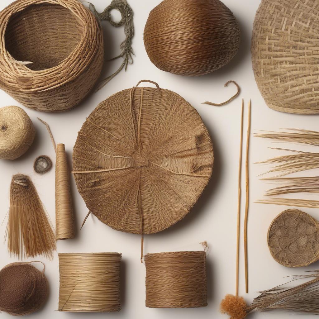 Natural Materials Used in Basket Weaving