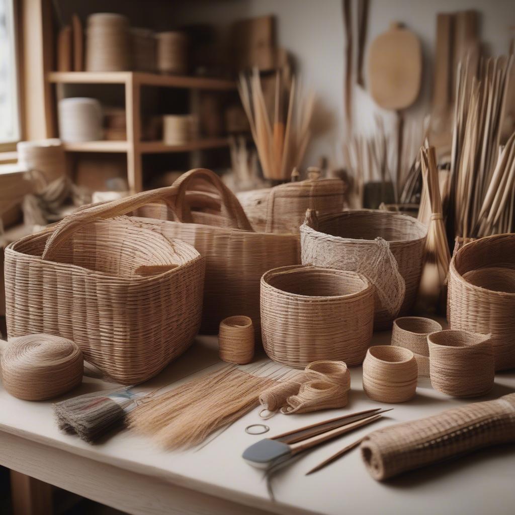 Basket Weaving Supplies in Kelowna: Wicker, Rattan, Reed, and Tools