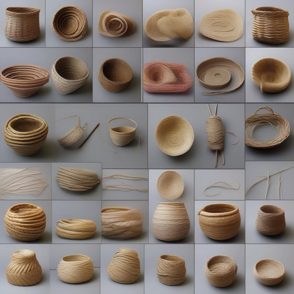 Different Basket Weaving Techniques