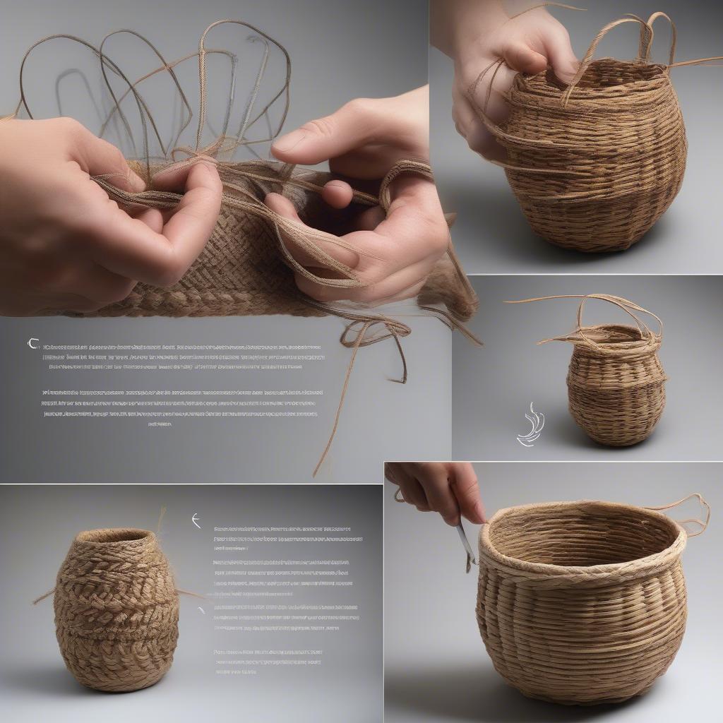 Basket Weaving Techniques: Coiling, Twining, and Plaiting