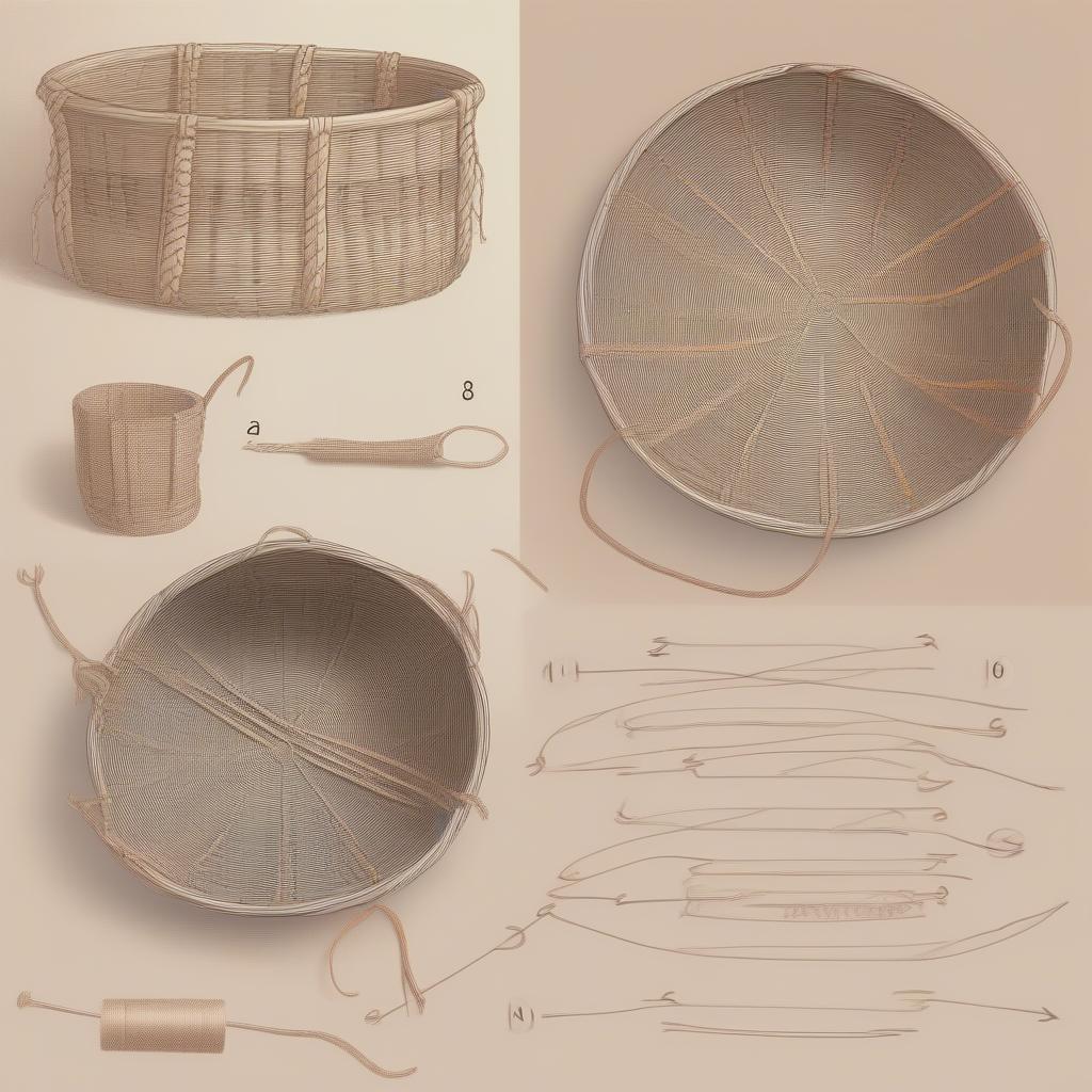 Basket Weaving Techniques: Plaiting, Twining, and Coiling