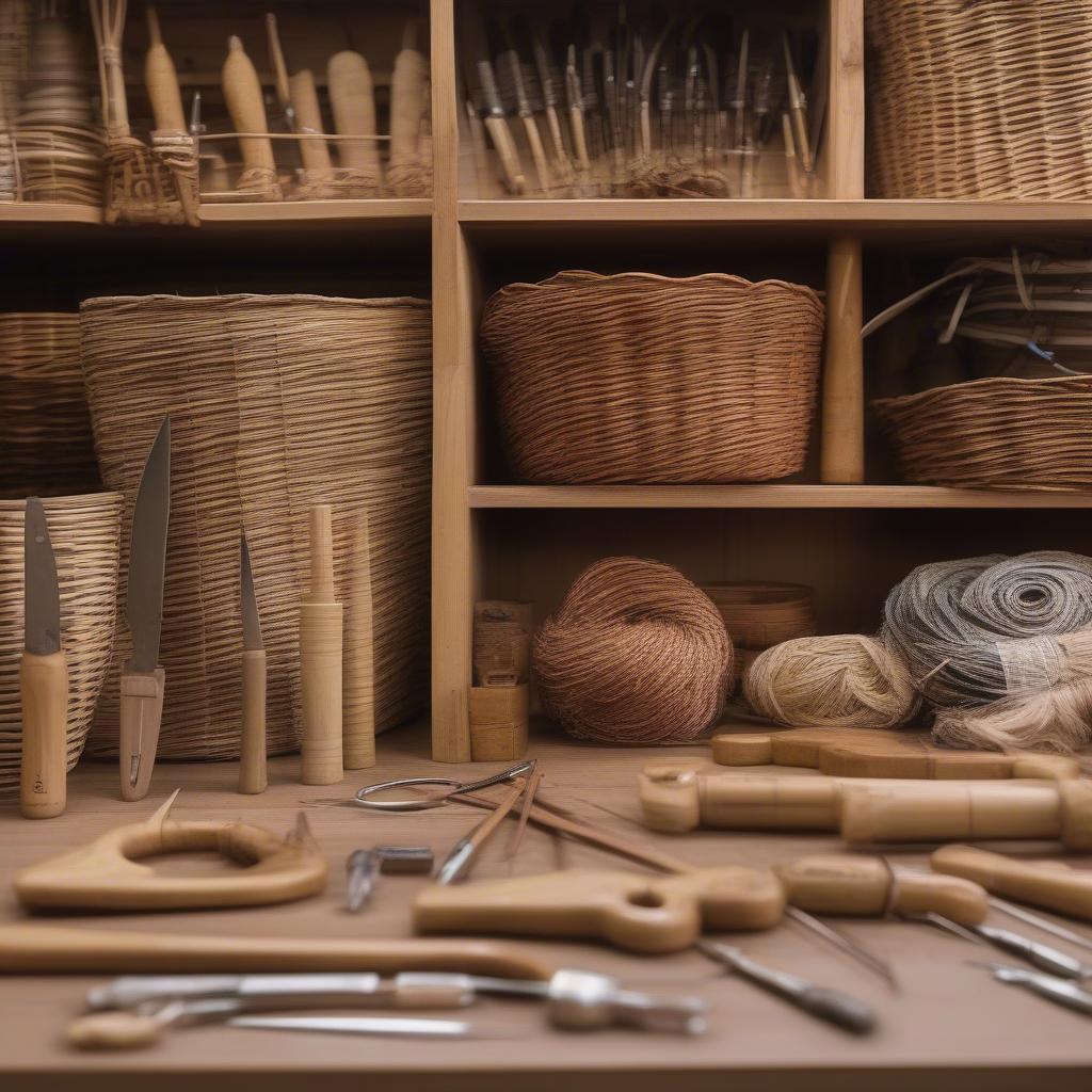 Essential Basket Weaving Tools and Supplies