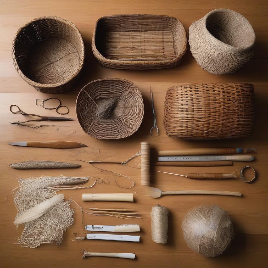 Essential Tools and Materials for Basket Weaving