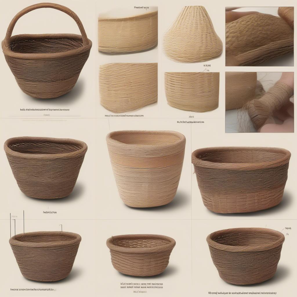 Basket Weaving Worksheet for Beginners