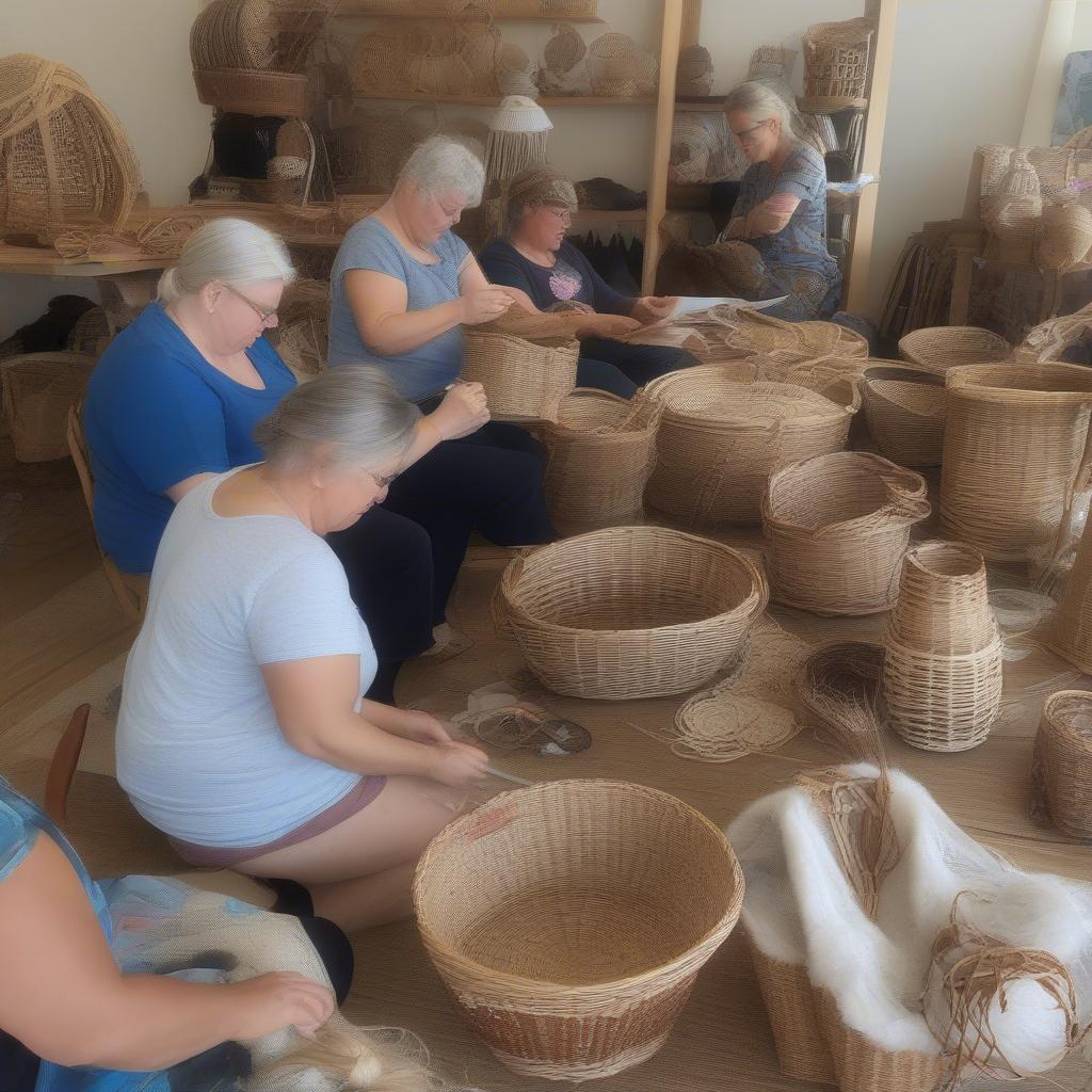 Basket Weaving Workshop in Fremantle