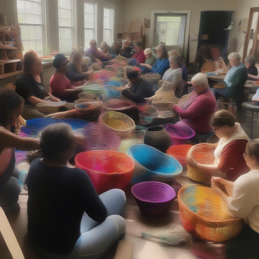 Basket Weaving Workshop in New Jersey