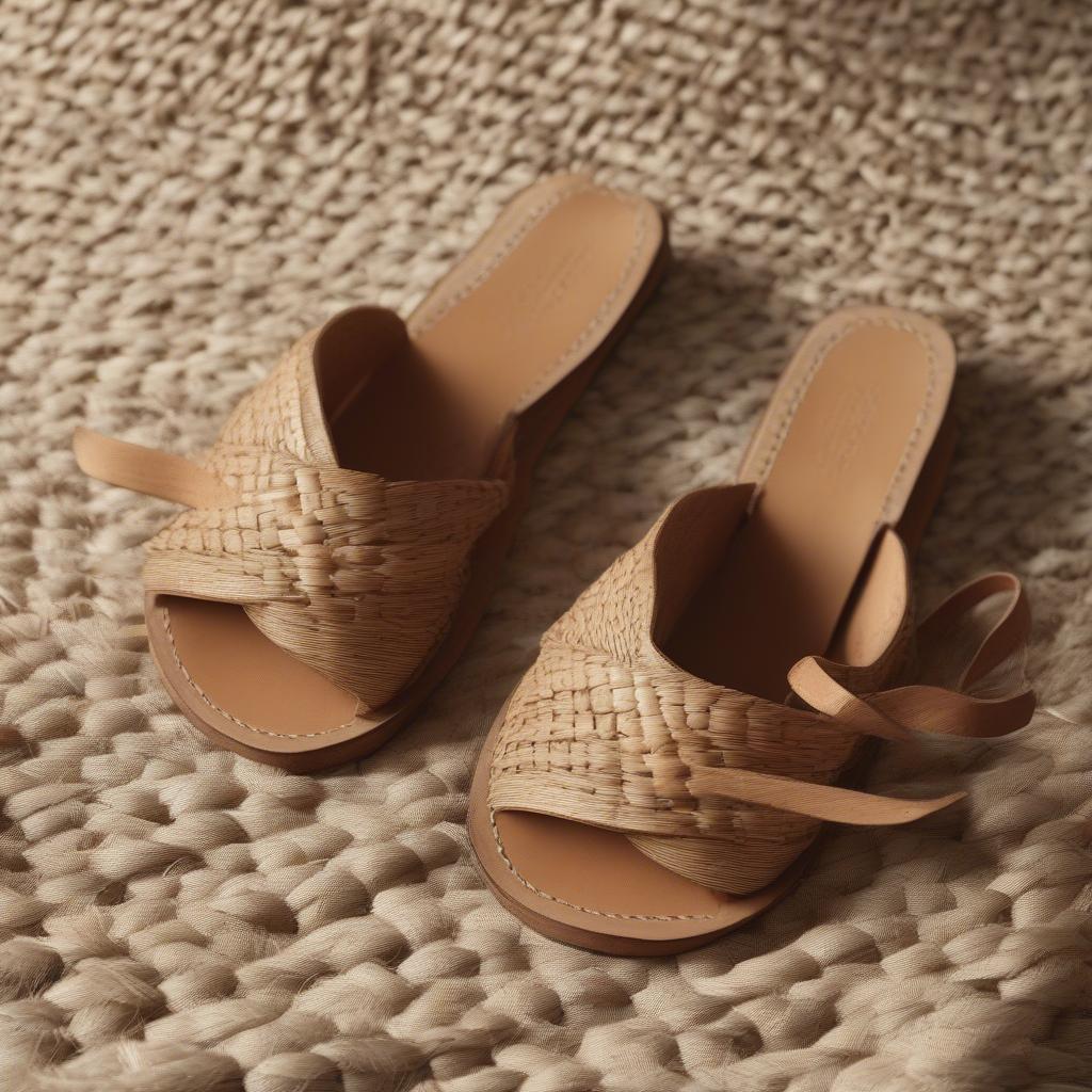 Natural Materials in Beatrice Valenzuela Sandals