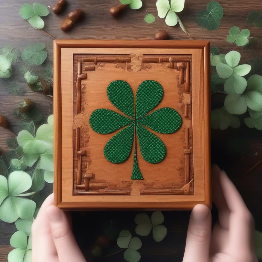 Presenting a Beelk Shamrock Jewelry Box as a Gift