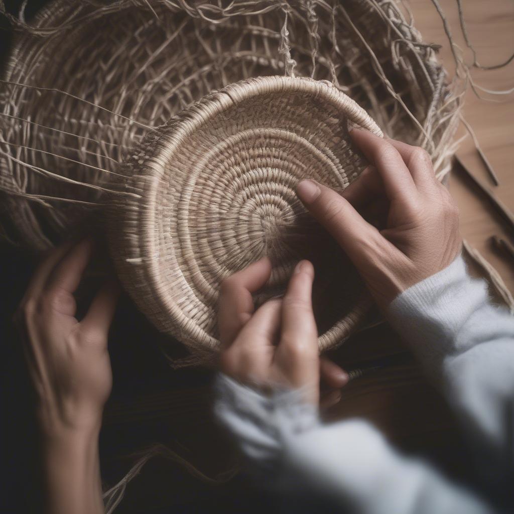 Basket Weaving for Stress Relief and Creativity