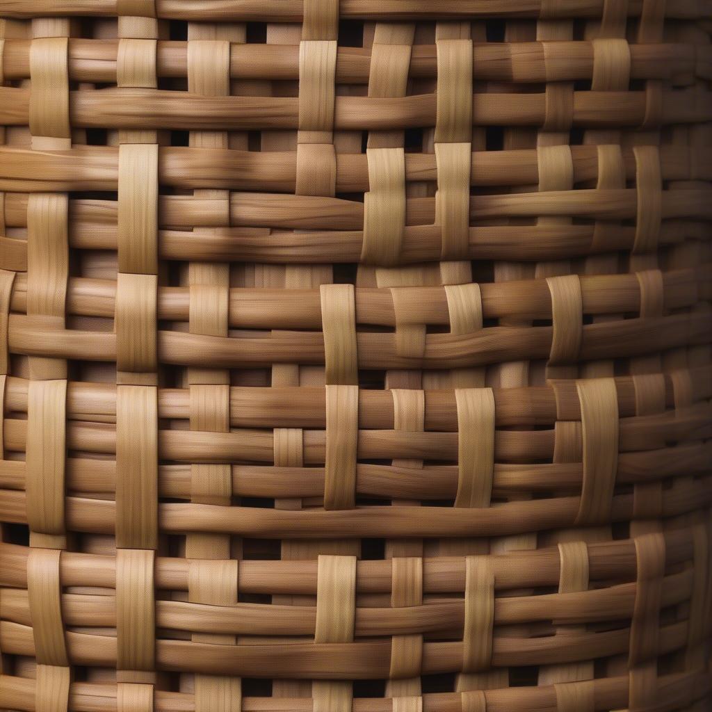 Close Up of the BHG Basket Weave