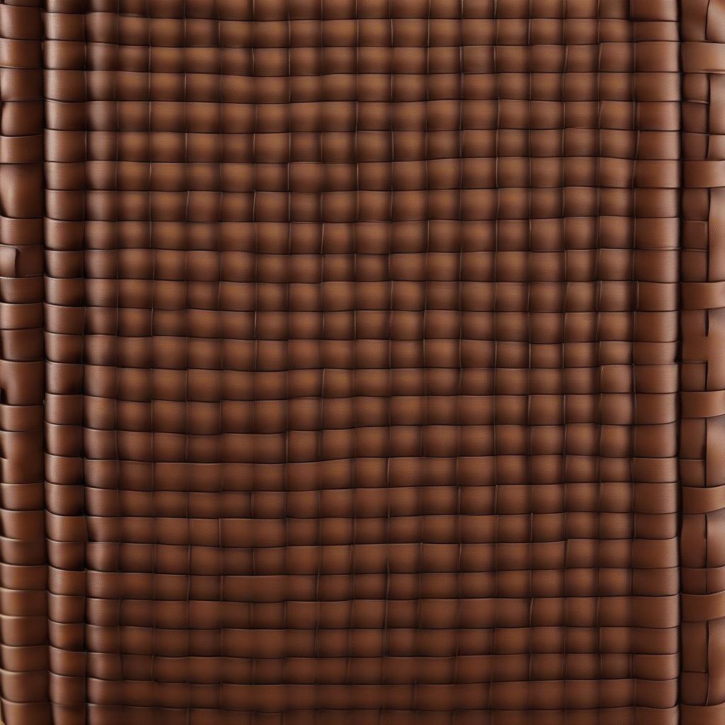 Close-Up of Bianchi Basket Weave Pattern