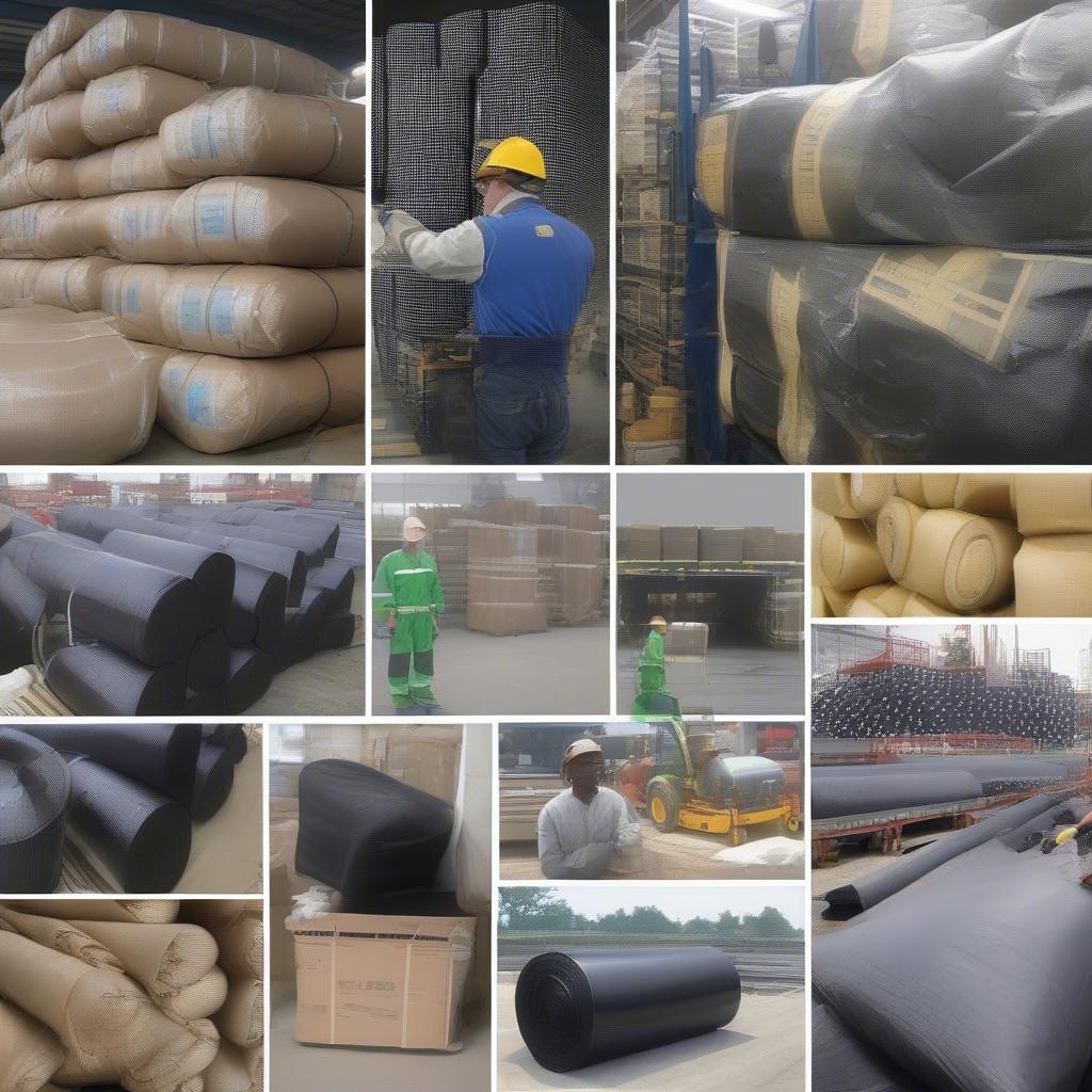 Diverse Applications of Black PP Woven Bag Rolls