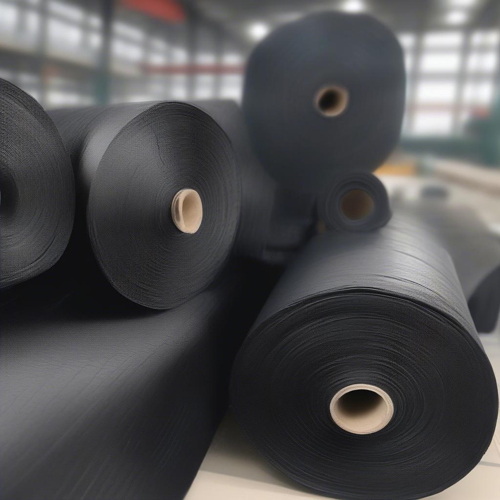 Black PP Woven Bag Roll Manufacturing Process