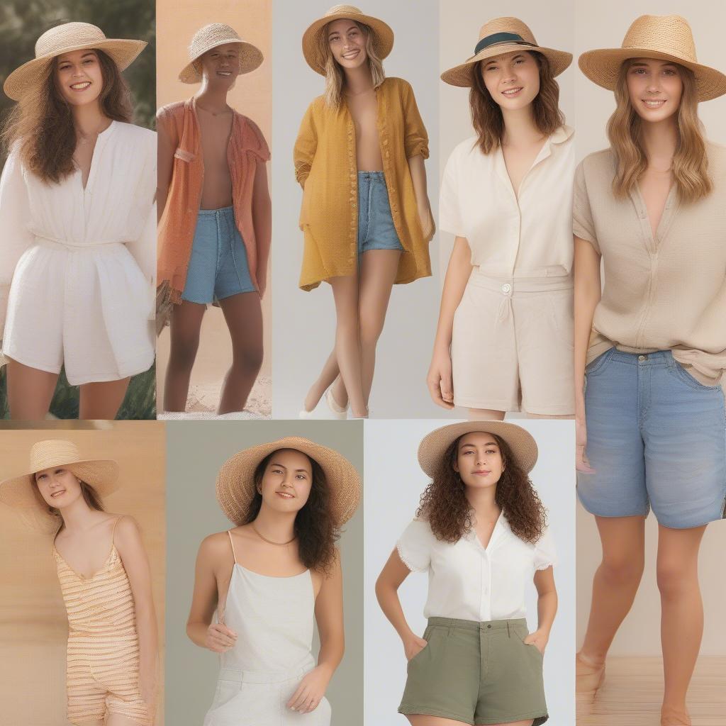 Boony Straw Weave Hat Outfit Ideas