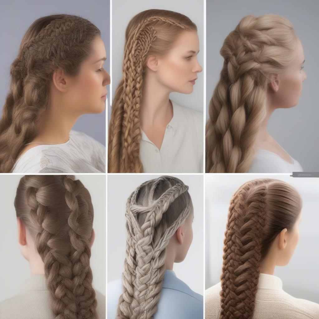 Different Braided Basket Weave Techniques