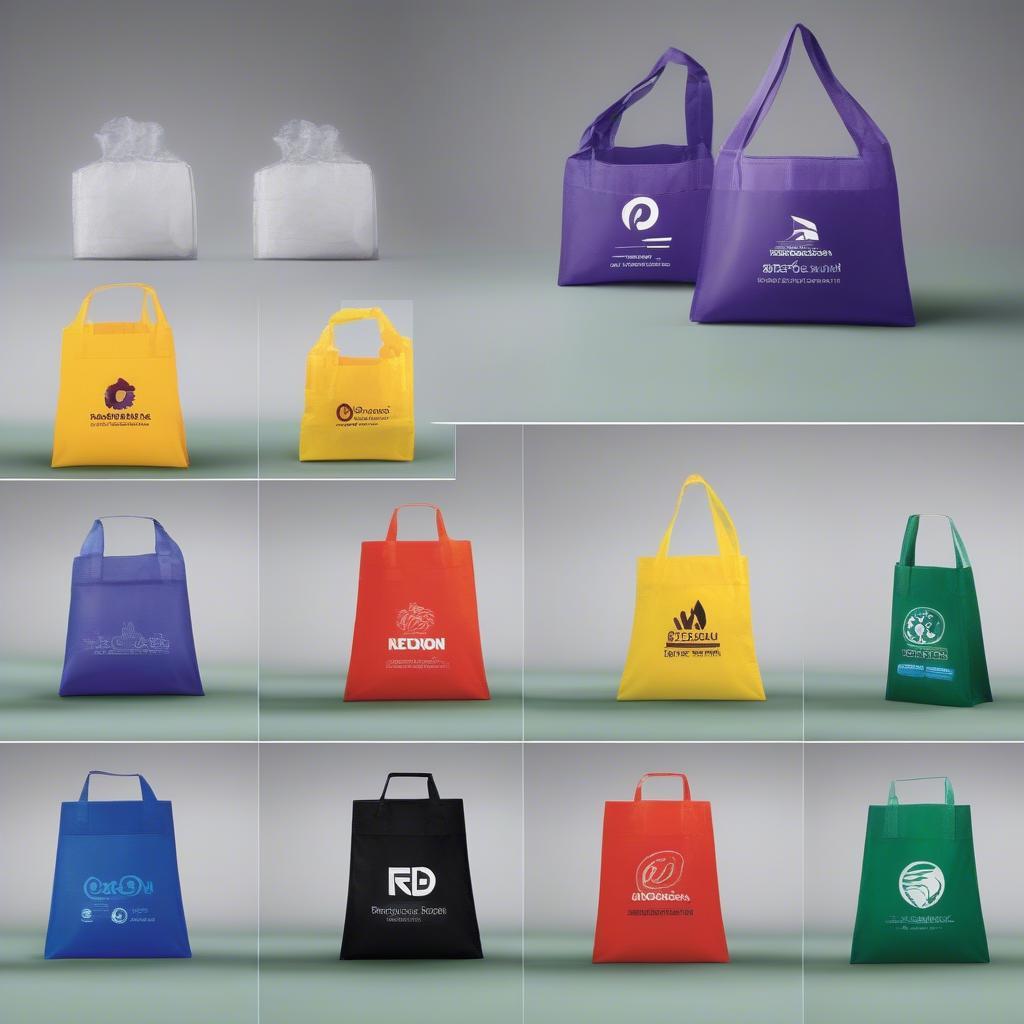 Branded Foldable Non Woven Bags for Businesses