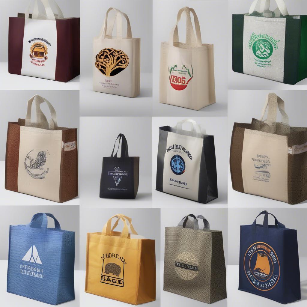 Branded Non Woven Bags with Company Logos