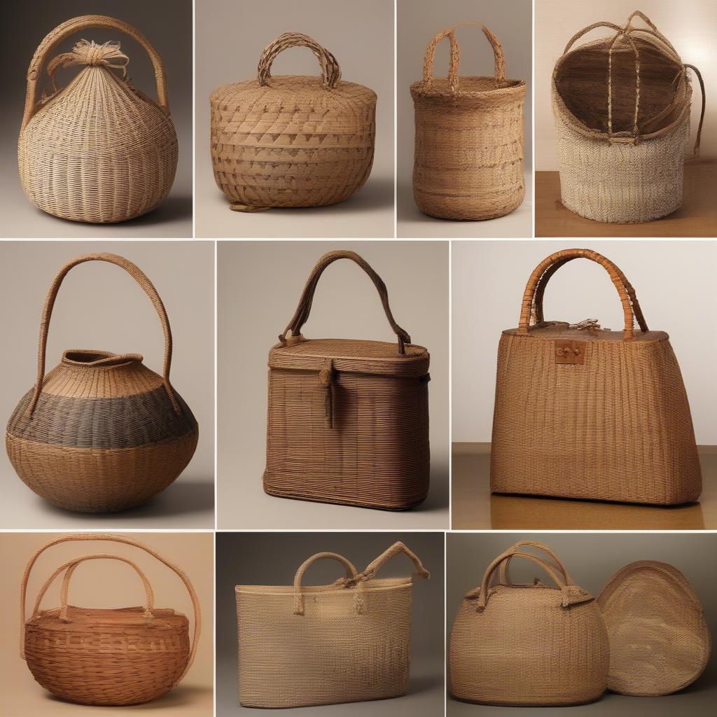 Brown Talbots Wicker Bag History