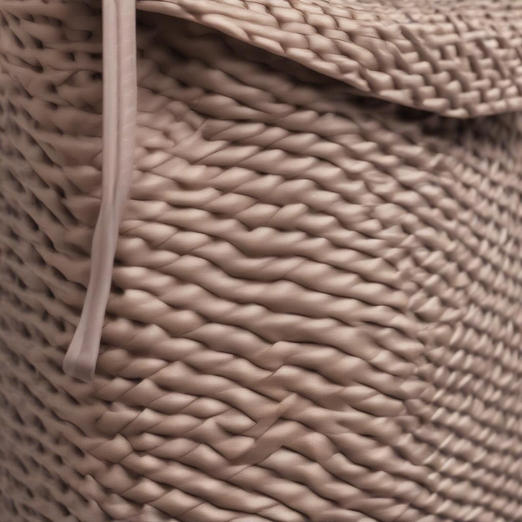 Close-up of a budget non-woven tote bag